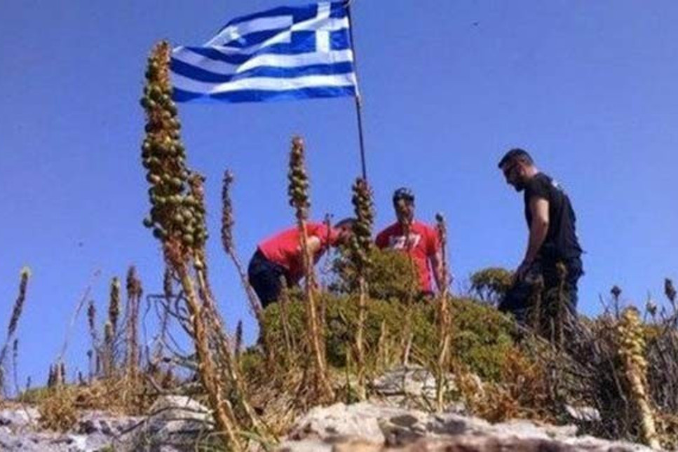Ege'de yeni Yunanlı bayrağı krizi...