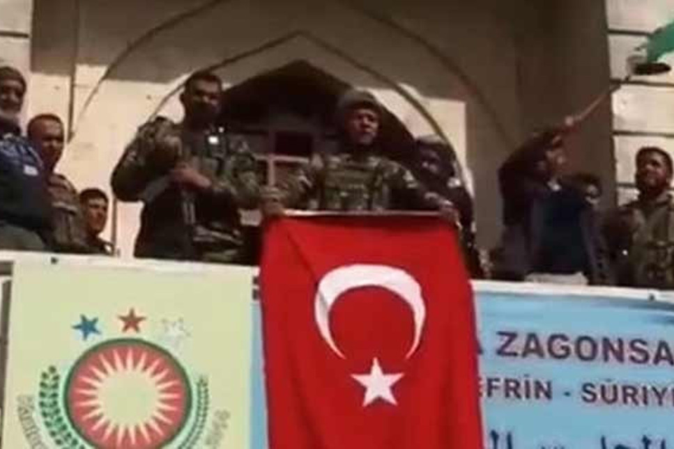 Afrin'de Türk bayrağı: 18 Mart Şehitler Günü'nde Türk milletine en güzel armağan...