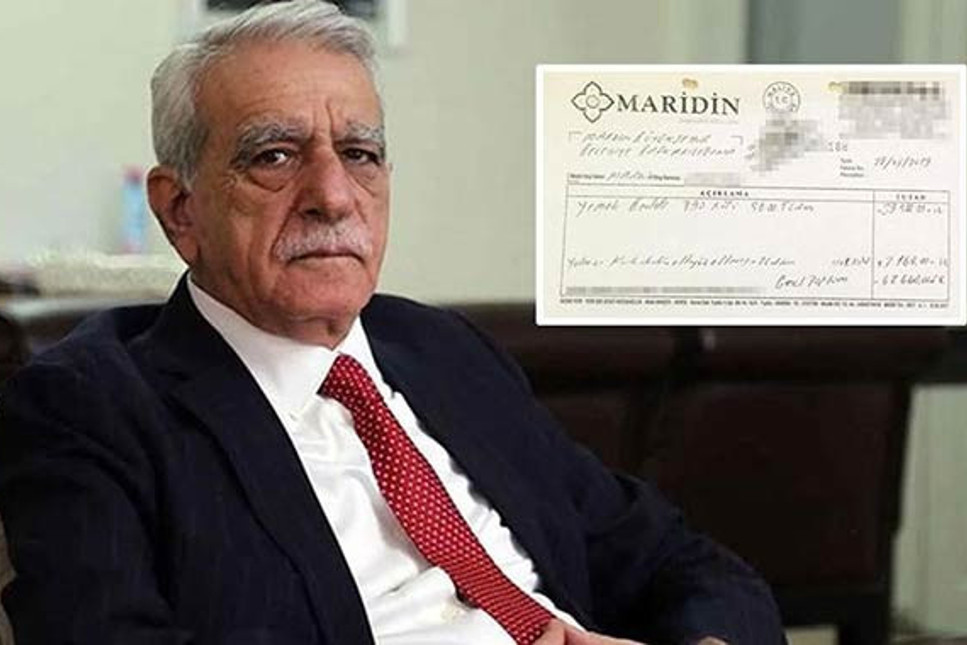Ahmet Türk de HDP ve CHP heyetine 230 Bin lira harcamış