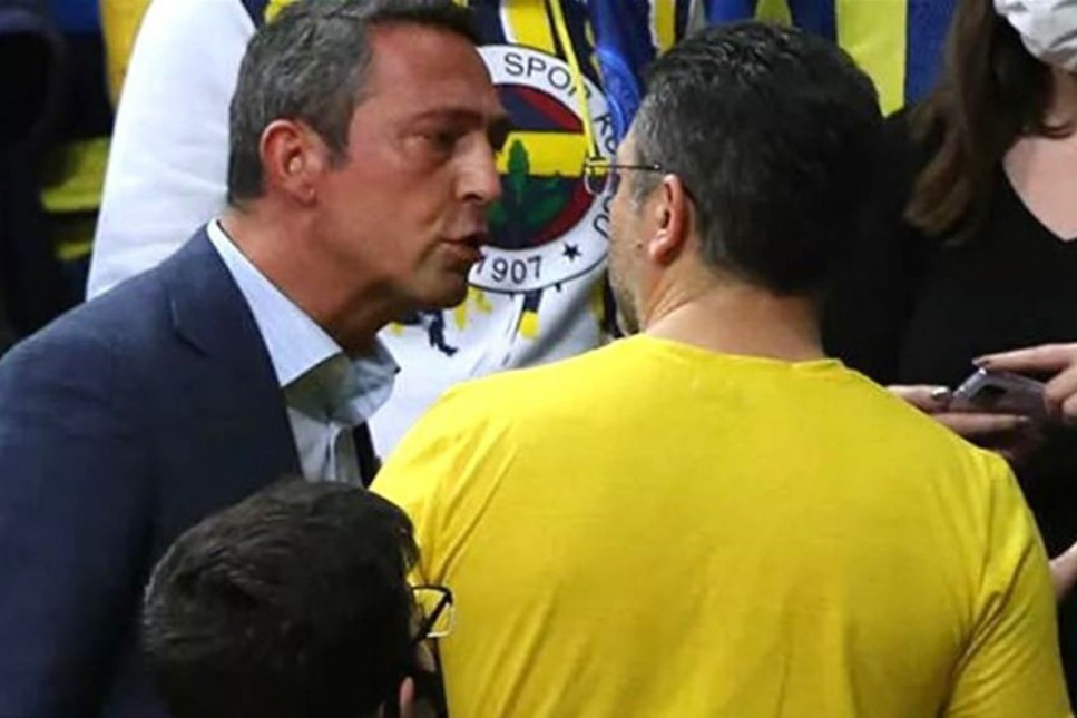 Ali Koç ile Fenerbahçe taraftarı arasında gerilim!