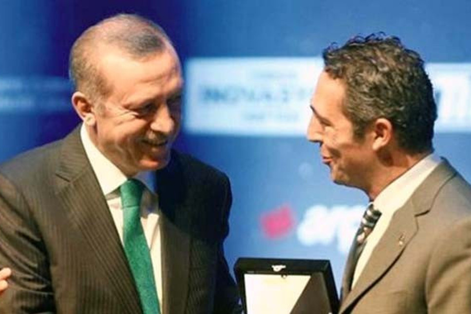 Cumhurbaşkanı Erdoğan'dan Ali Koç'a tebrik telgrafı
