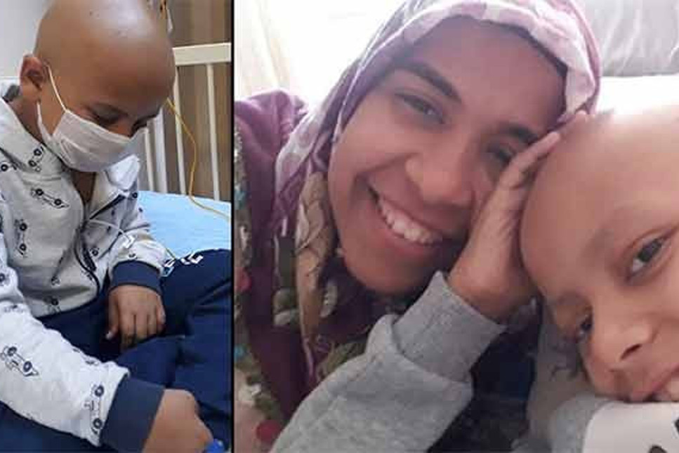Almanya'da kanser tedavisi gören 8 yaşındaki Ahmet'in annesine yeniden yurt dışı yasağı