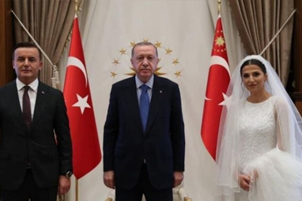Ankara Başsavcısı Kocaman, nikâhtan sonra Cumhurbaşkanı Erdoğan'ı ziyaret etti