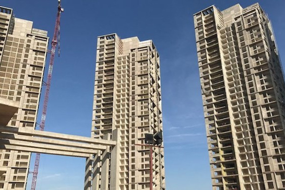 Ankara'da 35 katlı rezidansların inşaatı iptal kararlarına rağmen yükseliyor