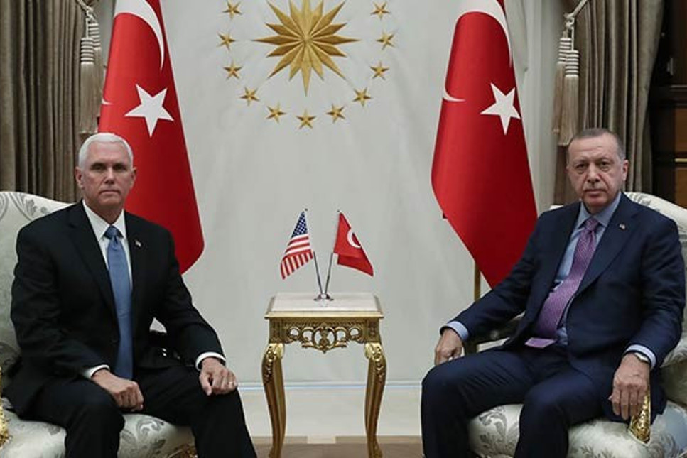 Erdoğan-Pence görüşmesi 1 saat 40 dakika sürdü