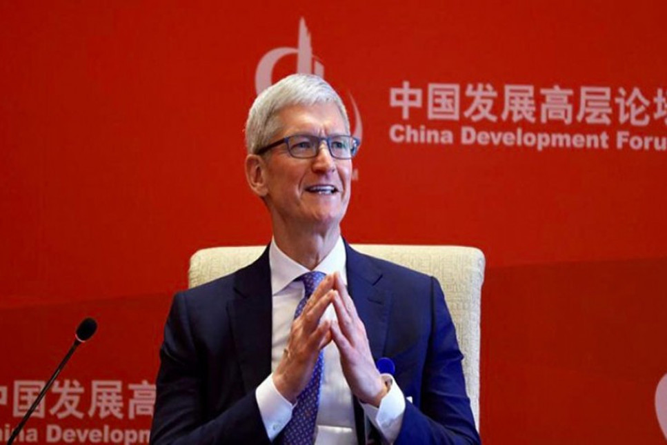 Apple CEO'sundan Çin ziyareti