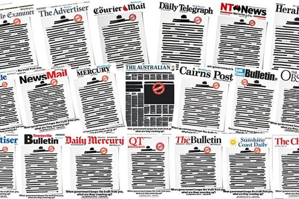 Avustralya'da gazeteler neden ilk sayfalarını kararttı?
