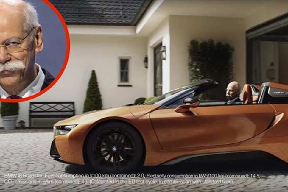 BMW'den, emekliye ayrılan Mercedes CEO'sunun yer aldığı inanılmaz reklam filmi