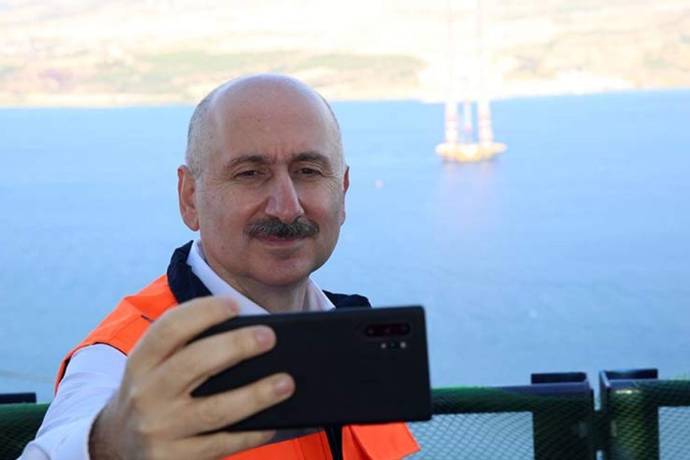 Bakandan 318 metrede 'Çanakkale' selfisi