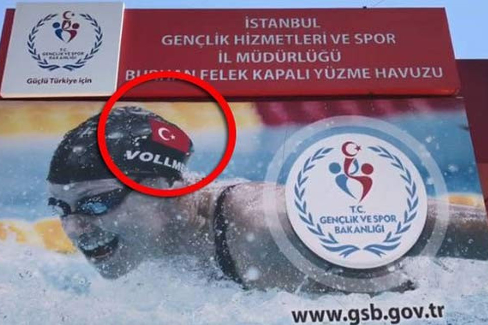 Bakanlıktan skandal afiş: Güçlü Türkiye için Amerikalı Dana Vollmer!