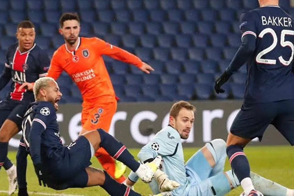 Başakşehir, UEFA Şampiyonlar maçında Paris Saint-Germain'e 5-1 yenildi