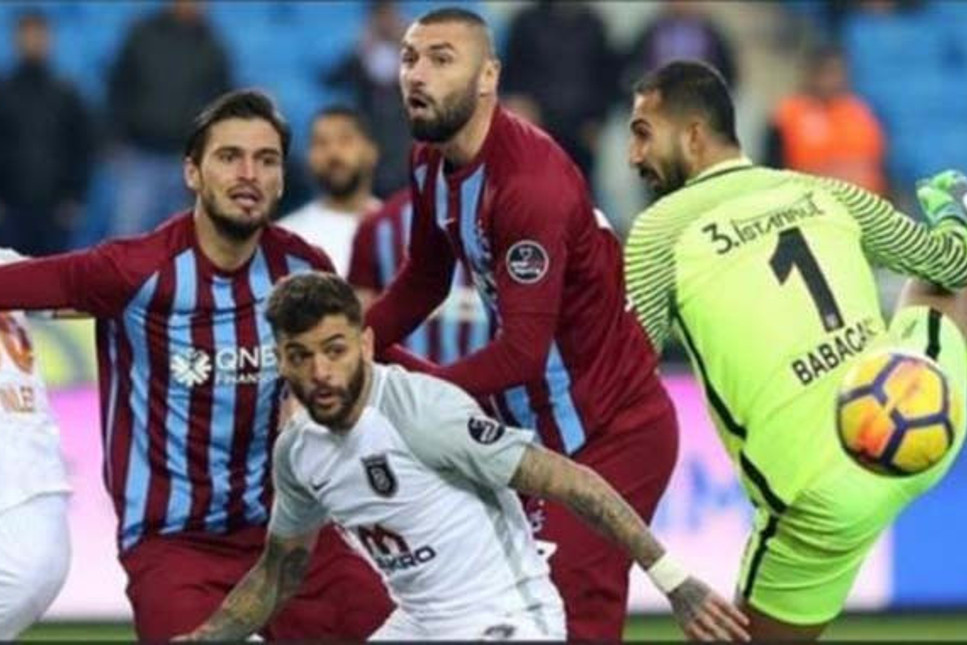 Başakşehir tek golle 3 puanı aldı... Trabzon tribünlerinde istifa sesleri yükseldi