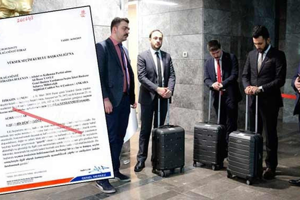 Bavullarda ne var? AK Parti'nin 'İstanbul' dilekçesi ortaya çıktı