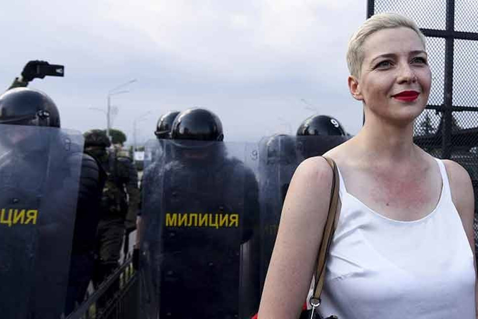Belaruslu muhalif lider Kolesnikova: Başıma çuval geçirip ülke dışına çıkarmaya çalıştılar