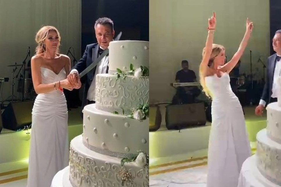 Beş ay önce boşanan Petek Dinçöz üçüncü evliliğini yaptı