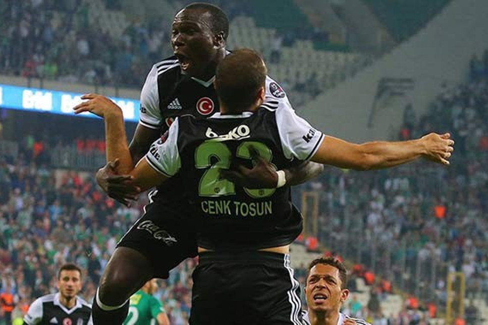 Beşiktaş, Bursaspor deplasmanında 3 puanı kopardı