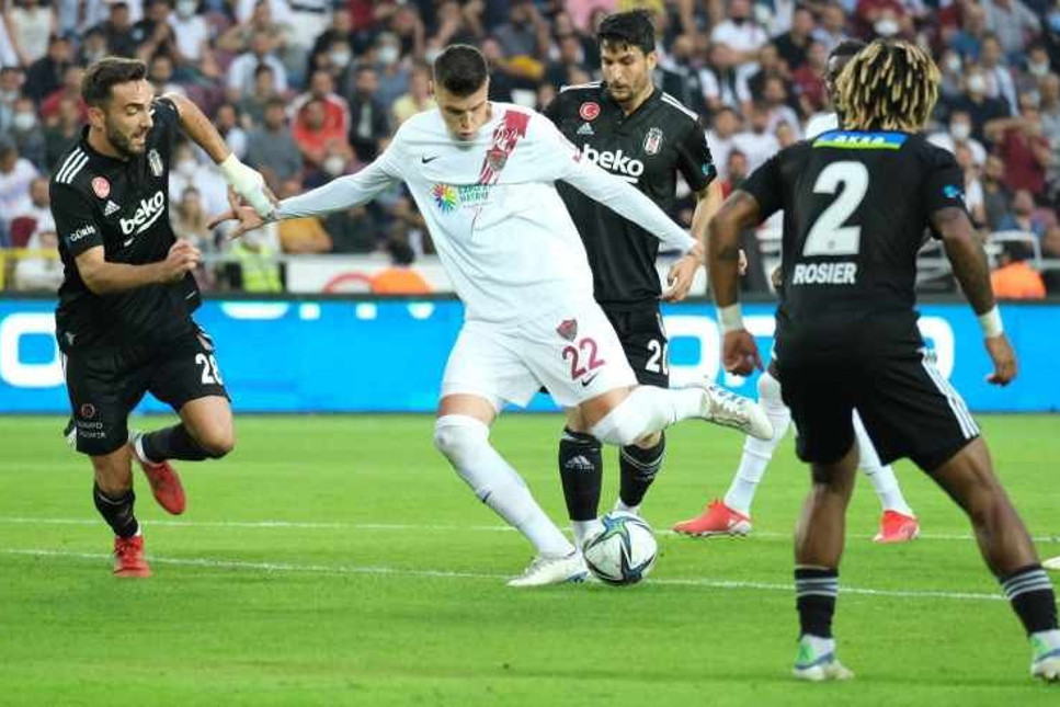 Beşiktaş, Hatay deplasmanında 3 puan kaybetti