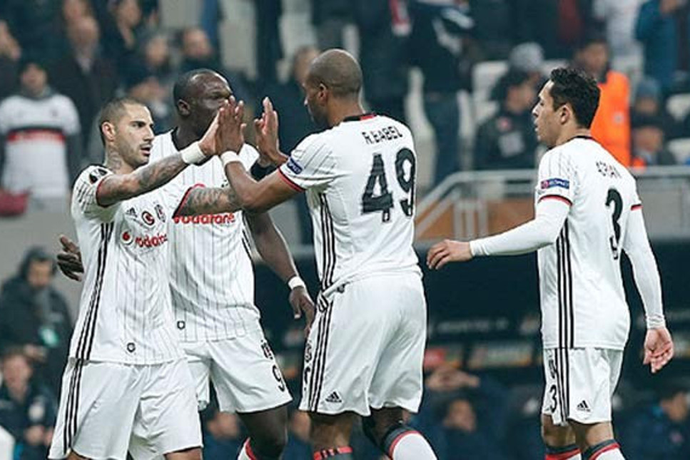 Beşiktaş, Olympiakos'u devirdi, çeyrek finale yükseldi...