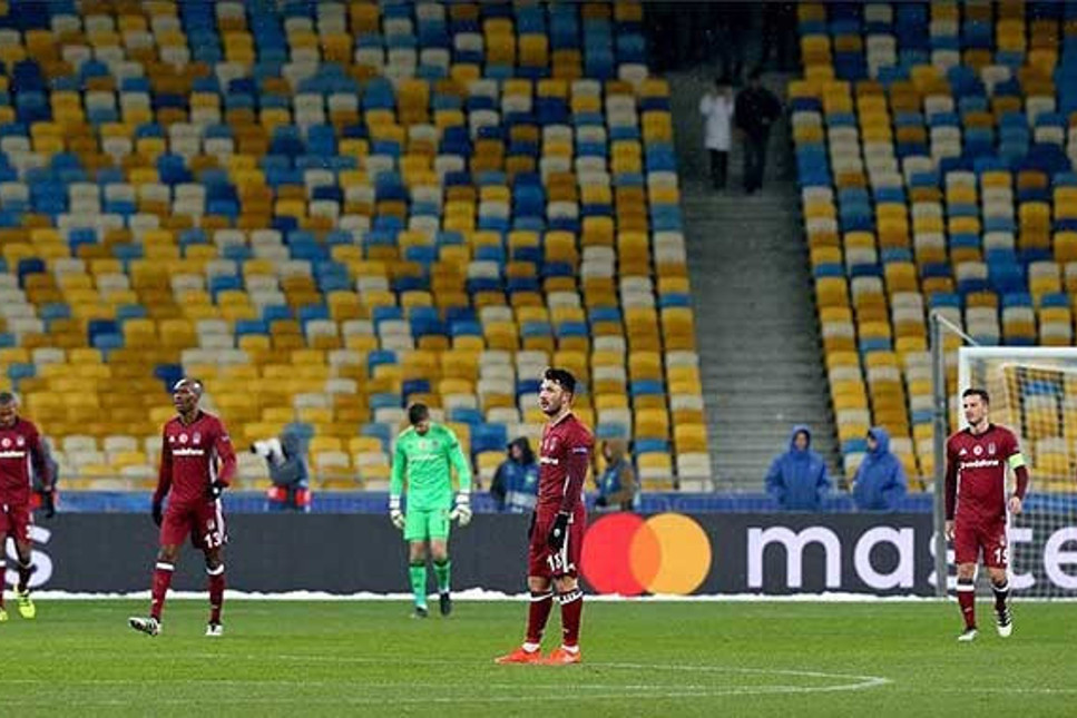 Hakem rezaleti: Beşiktaş en ağır yenilgiyi aldı: 6-0