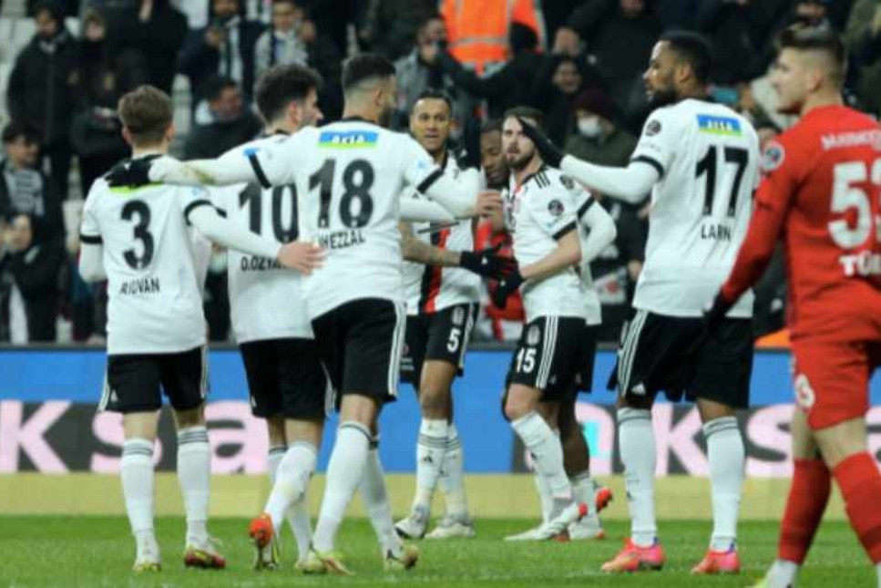 Beşiktaş'ın galibiyet hasreti sona erdi