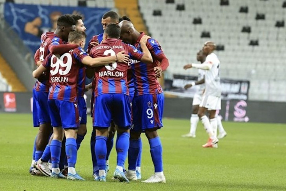Beşiktaş'ın yenilmezlik serisini Trabzonspor bitirdi