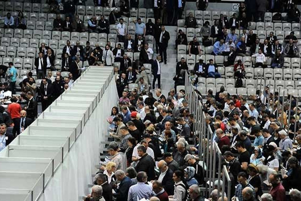 Beşiktaş'ta seçimli genel kurul başladı: İşte aday listeleri