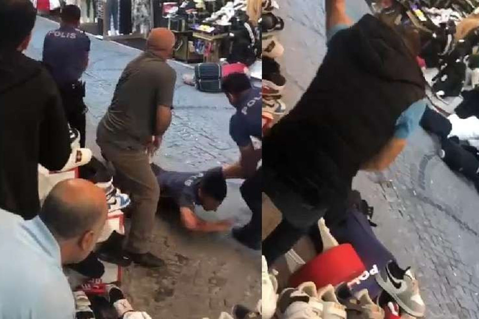 Beyazıt’ta silahlı çatışma; biri polis 8 kişi yaralandı