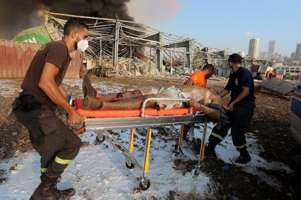 Beyrut'ta korkunç patlama: 78 ölü, 4 binden fazla yaralı... Felaketin nedeni açıklandı