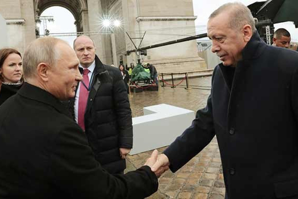 Putin'den Erdoğan'a Kırım'daki Cuma Camii'nin açılışına davet