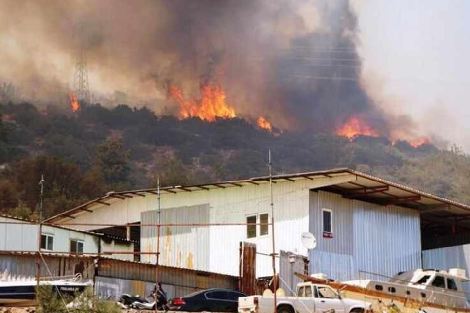 Bodrum yangın yeri: İki mahalle tahliye edildi