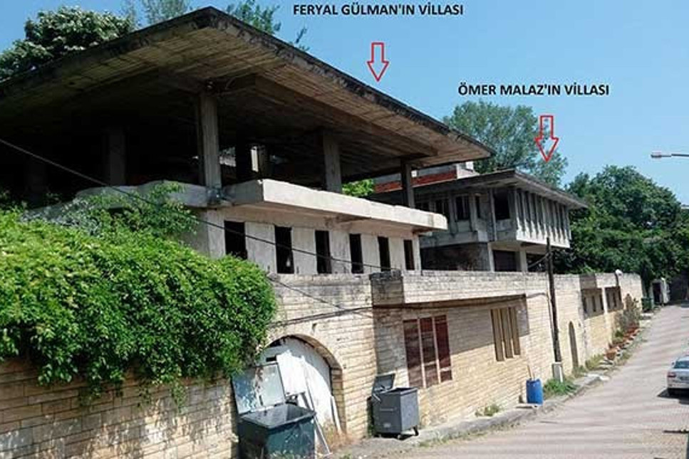 Boğaz’daki milyon dolarlık iki metruk villa 12 yıldır yıkılamıyor