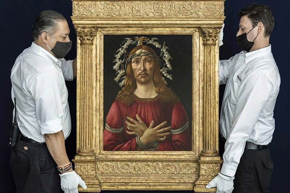 Botticelli’nin 'Kederin Adamı' rekor fiyata satıldı