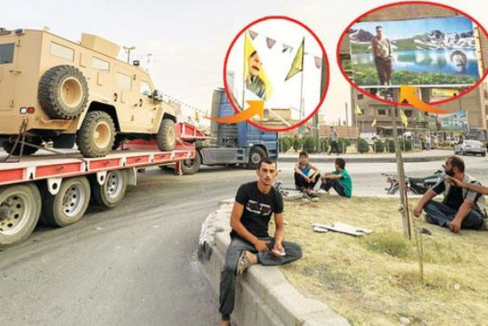 Bu da fotoğrafı: ABD’den YPG’ye silah konvoyu