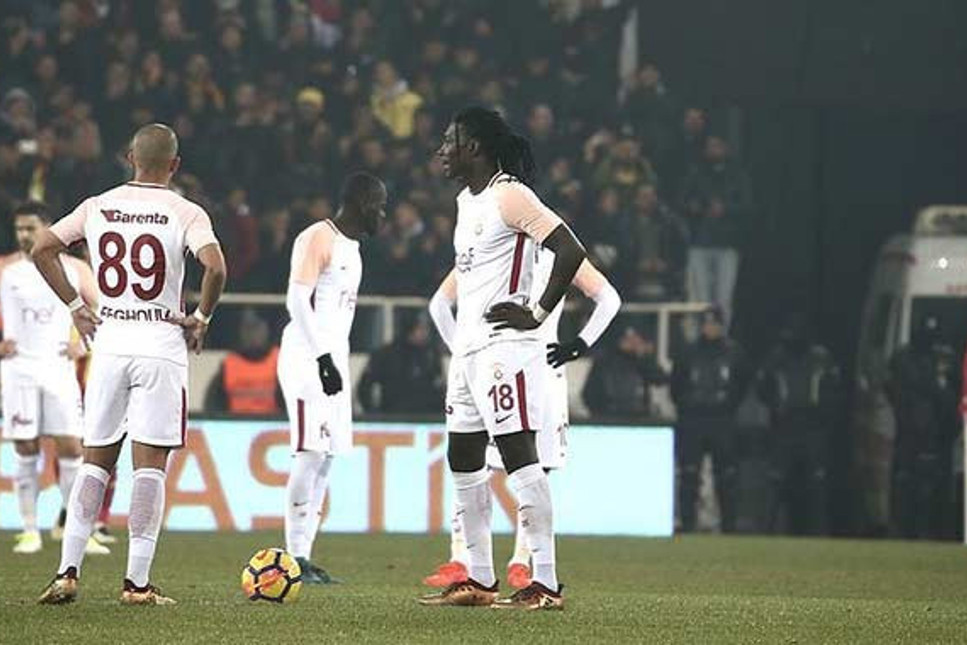 Bu kez mutsuz son: Galatasaray, liderliği Malatya'da bıraktı