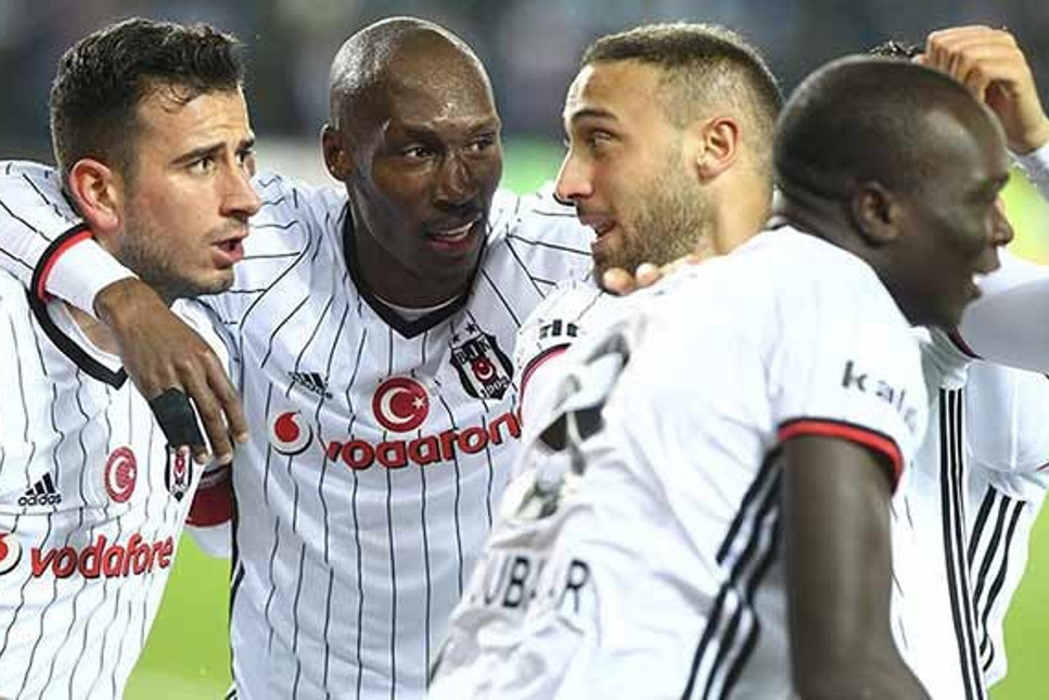 Beşiktaş puan farkını 7'ye çıkardı