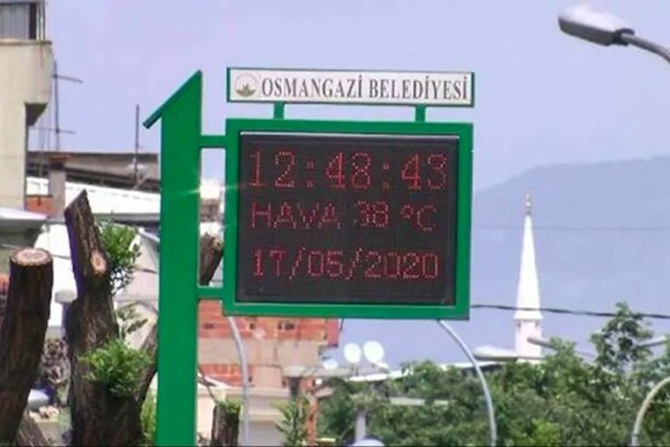 Bursa'da 75 yılın sıcak rekoru kırıldı