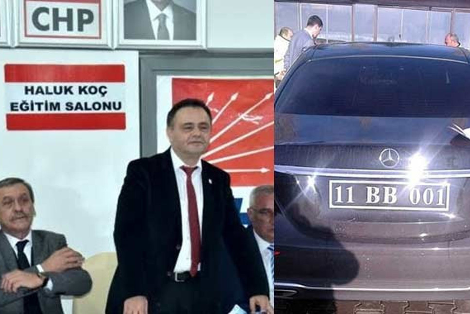 CHP’li Belediye Başkanı, sahte plakalı araçla yakalandı