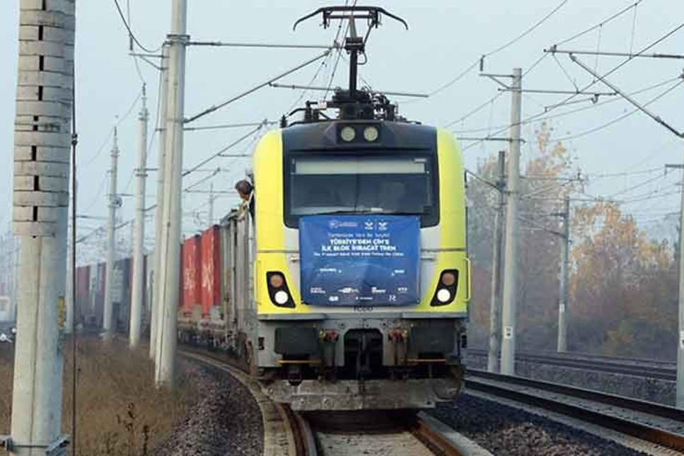 Çin'e giden ihracat treni Ankara'yı geçti