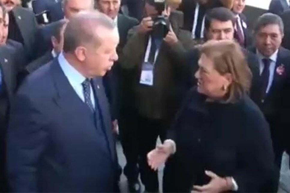 Cumhurbaşkanı Erdoğan, Güler Sabancı ile el sıkışmadı mı!