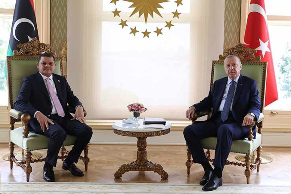 Cumhurbaşkanı Erdoğan Libya Başbakanı'nı kabul etti