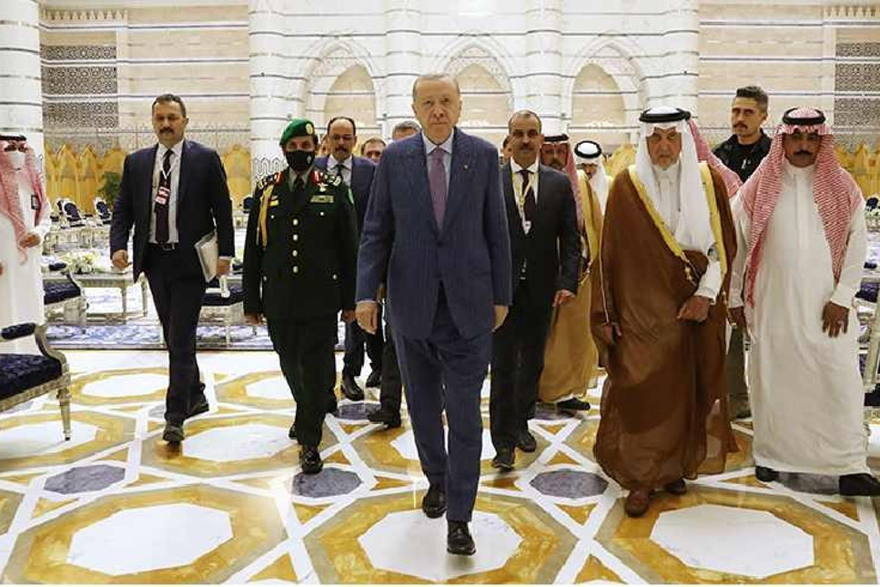 Cumhurbaşkanı Erdoğan, Suudi Arabistan’da