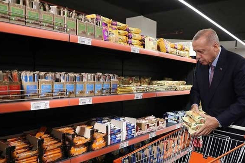 Cumhurbaşkanı Erdoğan, Tarım Kredi Kooperatifi satış mağazasından alışveriş yaptı