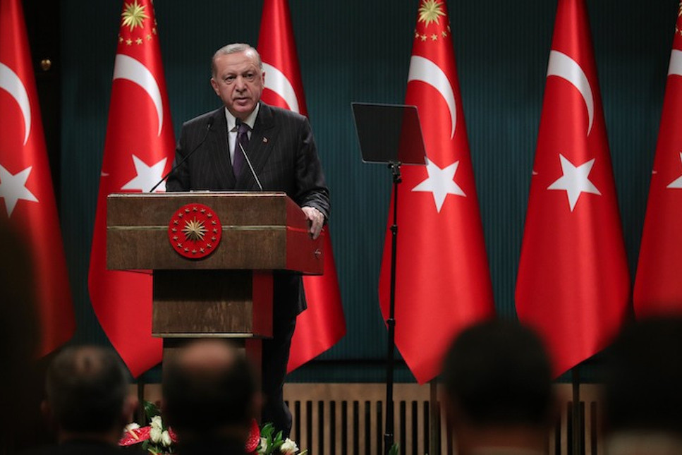 Cumhurbaşkanı Erdoğan açıkladı: Yılbaşında 4 günlük kısıtlama uygulanacak