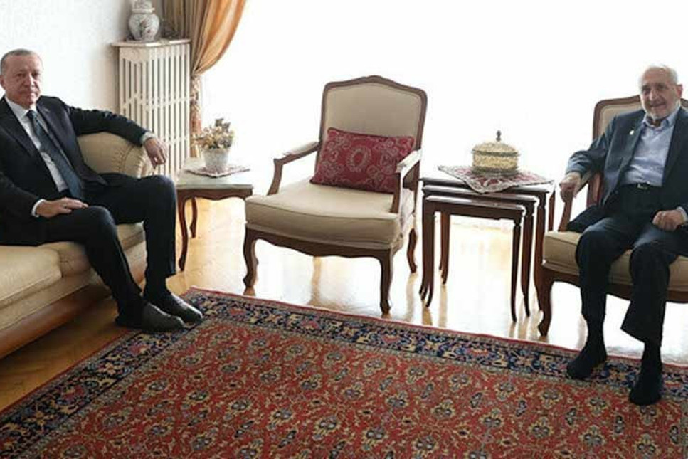 Cumhurbaşkanı Erdoğan, Oğuzhan Asiltürk’ü ziyaret etti; Saadet üçe bölündü