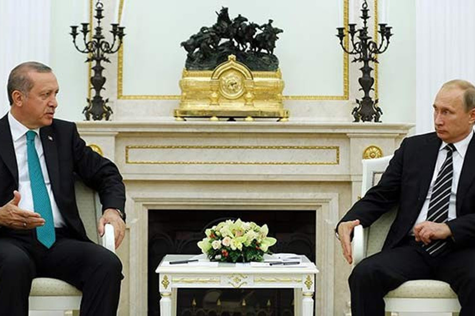 Cumhurbaşkanı Erdoğan'dan Rusya Devlet Başkanı Putin'e ziyaret