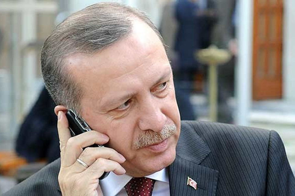 Cumhurbaşkanı Erdoğan'dan dikkat çeken görüşme