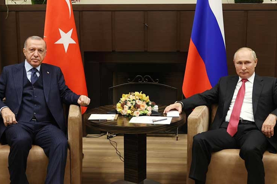 Erdoğan ile Putin Ukrayna krizini görüştü