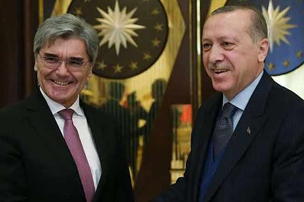 Cumhurbaşkanı Erdoğan ile Alman devden 40 dakikalık yatırım zirvesi