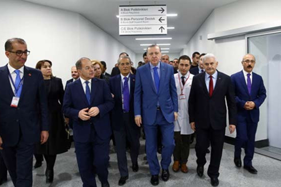 Cumhurbaşkanı Erdoğan ilk resmi açılışı yaptı