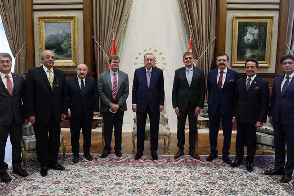 Cumhurbaşkanı Erdoğan, patronları kabul etti!